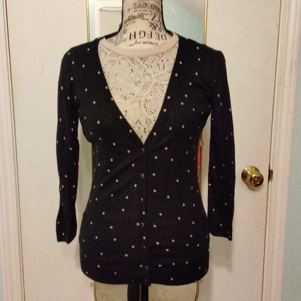 Women's  2 piece XS Cardigan Sweater & XXS Lace Top Banana Republic  NWOT